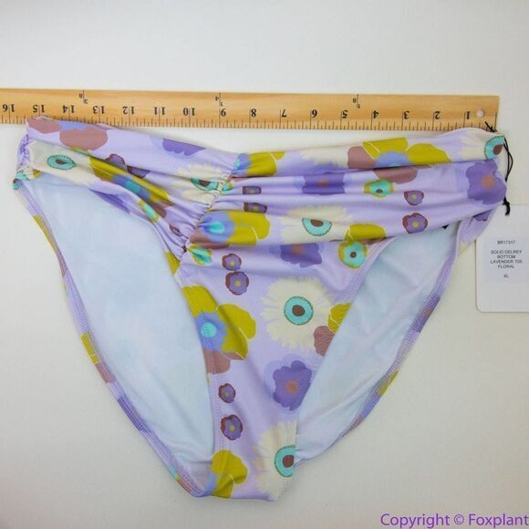 NEW Free people x Beth Richards delray 70’s floral bikini bottom, XL - Picture 7 of 16